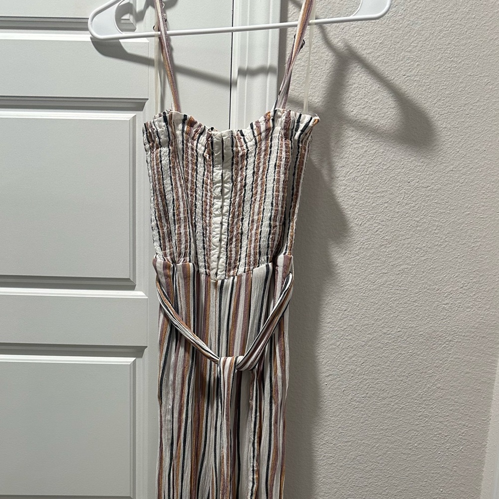 Aeropostale Striped Jumpsuit